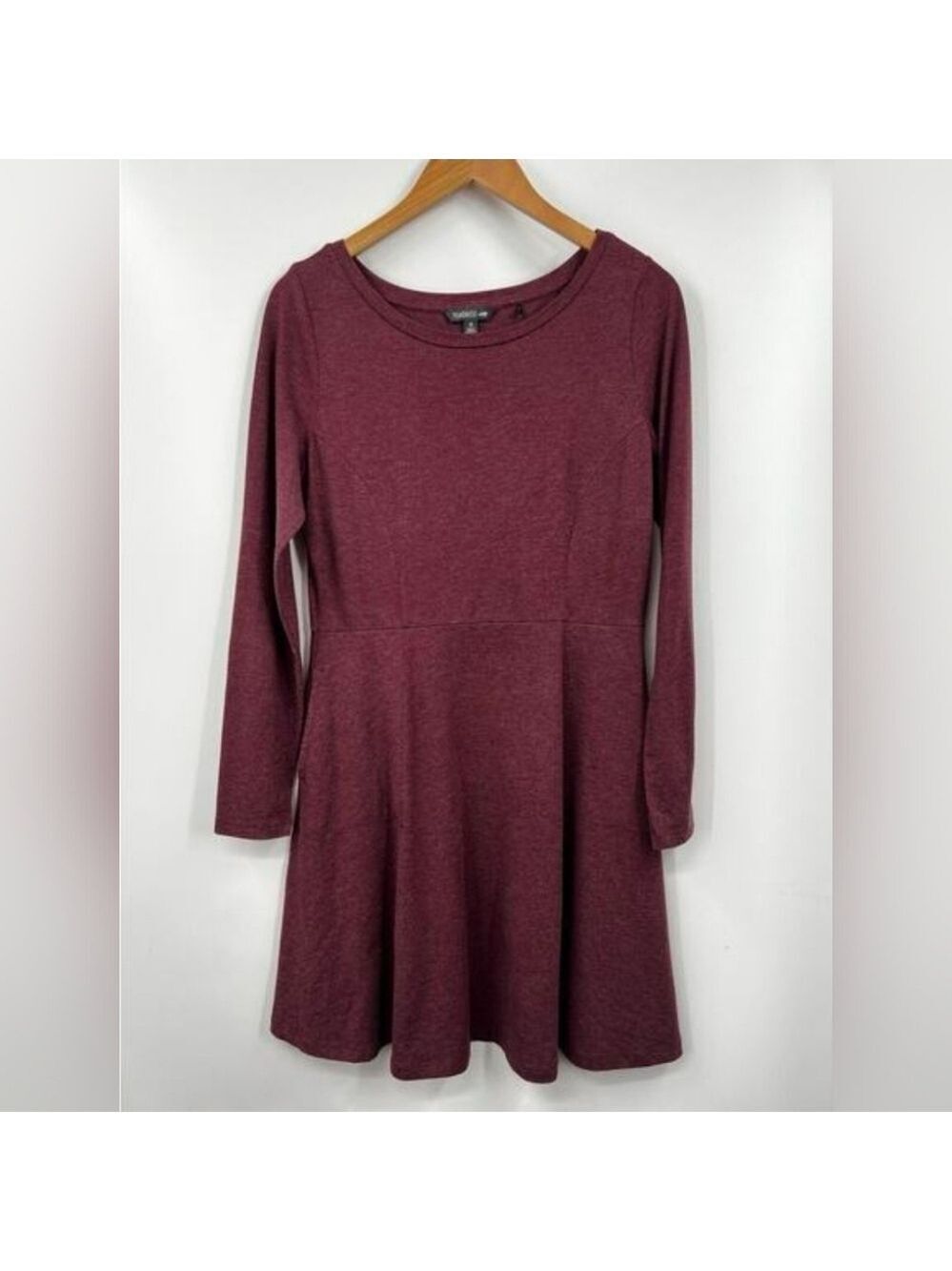 Toad&Co Burgundy Long Sleeve Dress